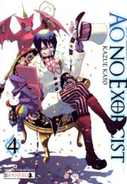 Ao No Exorcist. Tom 4. Autor: Kazue Kato. Dadada.pl Okładka książki Ao No Exorcist. Tom 4