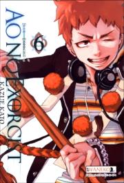 Ao No Exorcist. Tom 6. Autor: Kazue Kato. Dadada.pl Okładka książki Ao No Exorcist. Tom 6