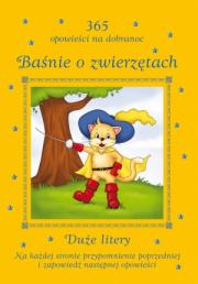 Okładka książki Baśnie o zwierzętach. 365 opowieści na dobranoc