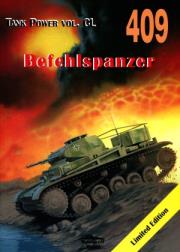 Befehlspanzer. Tank Power vol. CL 409. Autor: Janusz Ledwoch. Dadada.pl Okładka książki Befehlspanzer. Tank Power vol. CL 409