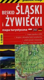 Beskid Śląski i Żywiecki mapa turystyczna 1:50 000. Wydawca: ExpressMap. Dadada.pl Opakowanie Beskid Śląski i Żywiecki mapa turystyczna 1:50 000