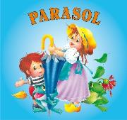 Biblioteczka niedźwiadka - Parasol. Autor: Anna i Lech Stefaniakowie (ilustr.). Dadada.pl Okładka książki Biblioteczka niedźwiadka - Parasol
