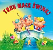 Okładka książki Biblioteczka niedźwiadka. Trzy małe świnki