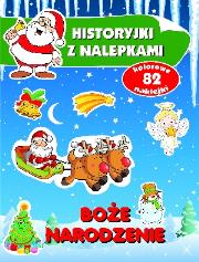 Okładka książki Boże Narodzenie. Historyjki z nalepkami