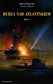 Okładka książki Burza nad Atlantykiem. T.1