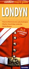 Comfort!map&guide Londyn 2 w 1. Autor: praca zbiorowa. Dadada.pl Okładka książki Comfort!map&guide Londyn 2 w 1