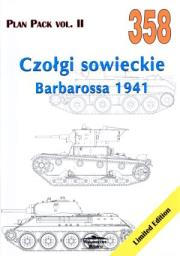 Okładka książki Czołgi sowieckie. Barbarossa 1941. Plan Pack vol. II 358