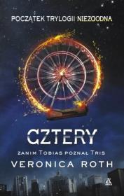 Cztery. Autor: Roth Veronica. Dadada.pl Okładka książki Cztery