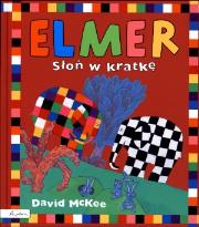 Okładka książki Elmer słoń w kratkę