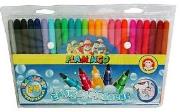 Opakowanie Flamastry 24 kolory łatwospieralne