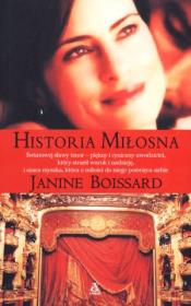 Historia miłosna. Autor: Boissard Janine. Dadada.pl Okładka książki Historia miłosna