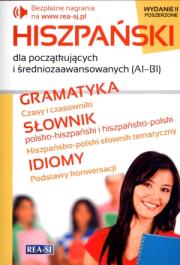 Okładka książki Hiszpański dla początkujących i średniozaawansow..