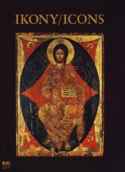 Ikony. Najpiękniejsze ikony w zbiorach polskich. Autor: Dąb-Kalinowska Barbara. Dadada.pl Okładka książki Ikony. Najpiękniejsze ikony w zbiorach polskich