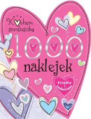 Okładka książki Kocham serduszka. 1000 naklejek