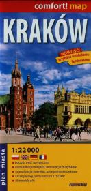 Opakowanie Kraków plan miasta 1:22 000 lamin