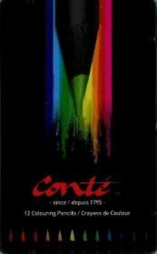 Opakowanie Kredki Conte metalowe opakowanie 12 sztuk