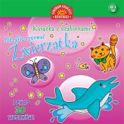 Okładka książki Książka z szablonami. Potrafię rysować. Zwierzątka