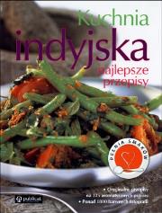 Kuchnia indyjska. Najlepsze przepisy. Autor: Opracowanie zbiorowe. Dadada.pl Okładka książki Kuchnia indyjska. Najlepsze przepisy