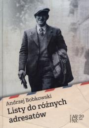Okładka książki Listy do różnych adresatów