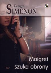 Okładka książki Maigret szuka obrony