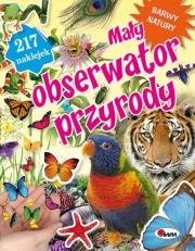 Mały obserwator przyrody. Barwy natury. Autor: Robert Dzwonkowski. Dadada.pl Okładka książki Mały obserwator przyrody. Barwy natury