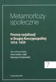 Okładka książki Metamorfozy społeczne.