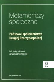 Okładka książki Metamorfozy społeczne
