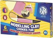 Opakowanie Modelina cukiernicza zabawa 6 kolorów ASTRA