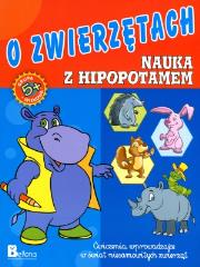 Okładka książki Nauka z hipopotamem. O zwierzętach