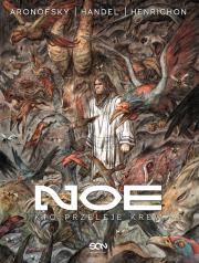 Noe 4. Kto przeleje krew. Autor: Darren Aronofsky, Handel Ari. Dadada.pl Okładka książki Noe 4. Kto przeleje krew