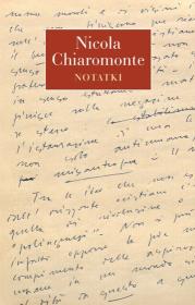 Notatki. Autor: Nicola Chiaromonte. Dadada.pl Okładka książki Notatki