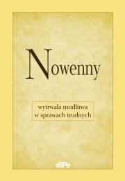 Nowenny wytrwała modlitwa w sprawach trudnych. Autor: Anna Matusiak. Dadada.pl Okładka książki Nowenny wytrwała modlitwa w sprawach trudnych