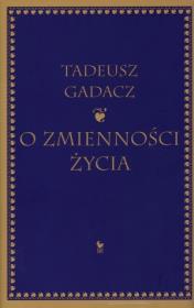 Okładka książki O zmienności życia
