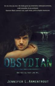 Obsydian. Autor: Armentrout Jennifer L.. Dadada.pl Okładka książki Obsydian