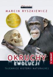 Okruchy ewolucji. Autor: Marcin Ryszkiewicz. Dadada.pl Okładka książki Okruchy ewolucji