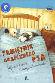 Pamiętnik grzecznego psa. Autor: Cesarz Wojciech, Katarzyna Terechowicz. Dadada.pl Okładka książki Pamiętnik grzecznego psa