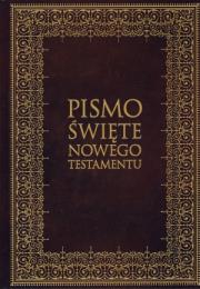 Okładka książki Pismo Święte Nowego Testamentu Duże litery