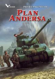 Plan Andersa. Czerwona ofensywa. Autor: Piotr Langenfeld. Dadada.pl Okładka książki Plan Andersa. Czerwona ofensywa