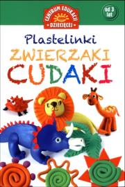 Okładka książki Plastelinki. Zwierzaki cudaki