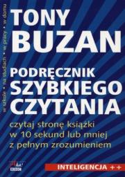 Podręcznik szybkiego czytania.. Autor: Tony Buzan. Dadada.pl Okładka książki Podręcznik szybkiego czytania.