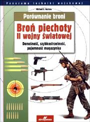 Porównanie broni. Broń piechoty II wojny światowej. Autor: Haskew Michael E.. Dadada.pl Okładka książki Porównanie broni. Broń piechoty II wojny światowej