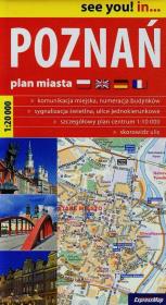 Opakowanie Poznań plan miasta 1:20 000