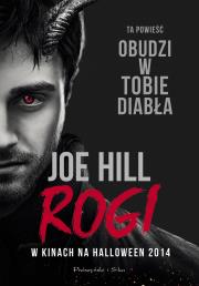 Rogi. Autor: Joe Hill. Dadada.pl Okładka książki Rogi