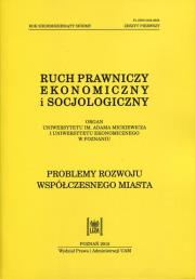 Opakowanie Ruch prawniczy, ekonomiczny i socjologiczny 77/2015/1