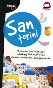 Santorini przewodnik Pascal Lajt. Autor: Opracowanie zbiorowe. Dadada.pl Okładka książki Santorini przewodnik Pascal Lajt
