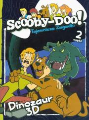 Okładka książki Scooby-Doo! Tajemnicze zagadki (#2). Scooby-Doo! Tajemnicze zagadki. Tom 2. Dinozaur 3D
