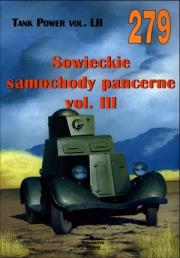 Okładka książki Sowieckie samochody pancerne vol. III. Tank Power vol. LII 279