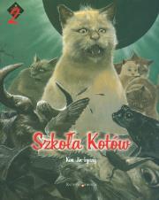 Szkoła kotów tom 2. Autor: Jin-Kyung Kim. Dadada.pl Okładka książki Szkoła kotów tom 2