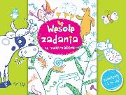 Okładka książki Wesołe zadania ze zwierzakami. Naklejaj i baw się!