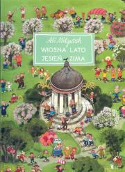 Wiosna lato jesień zima 1001 drobiazgów. Autor: Mitgutsch Ali. Dadada.pl Okładka książki Wiosna lato jesień zima 1001 drobiazgów